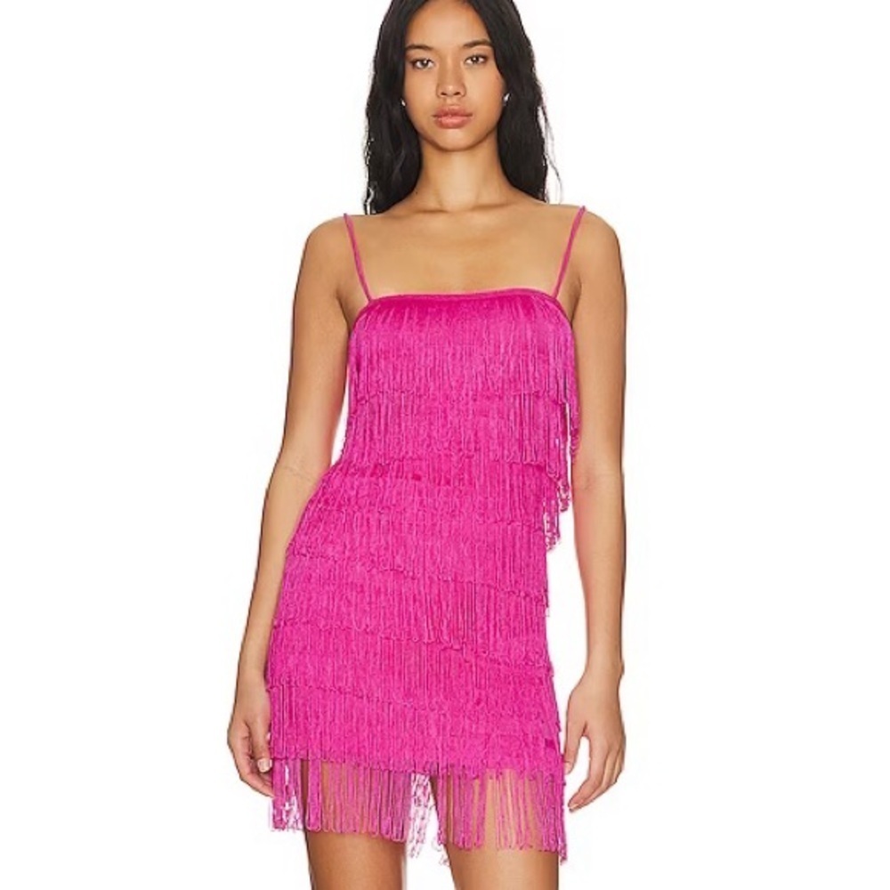 Steve Madden Gentri Dress in Raspberry Rose Size M